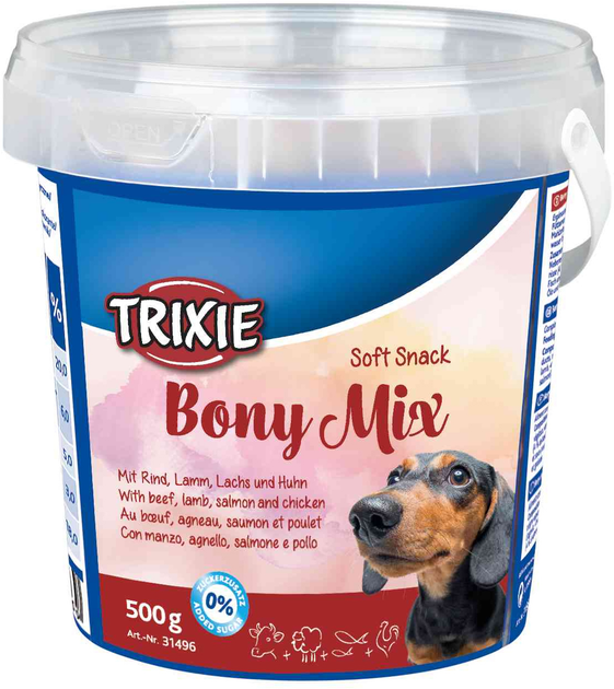 Ласощі Trixie Bony Mix Кісточки для собак 500 г