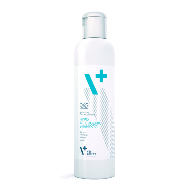 Шампунь для котів та собак VetExpert HYPOALLERGENIC SHAMPOO 250 мл (гіпоалергенний)