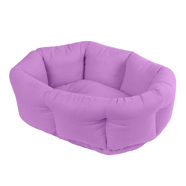 Лежанка для тварин фіолетовий Теремок S Ширина 34 см Довжина 45 см Висота 14 см