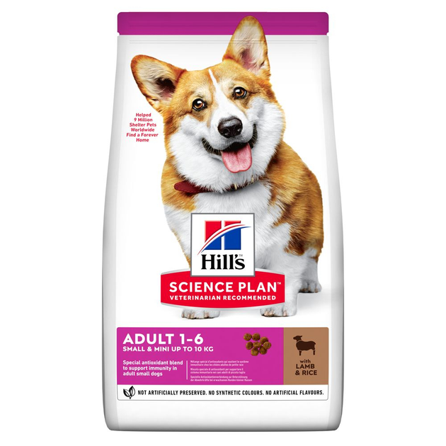 Сухий корм Hill's SP Canine Adult Small & Miniature Lamb & Rice 1,5 кг