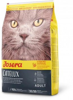 Сухий корм Josera Catelux Зі смачною качкою та картоплею для вибагливих довгошерстних котів 0,4 кг