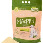 Гігієнічний наповнювач Мафін Преміум великий розмір гранул 4 кг-1