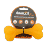 Іграшка AnimAll Fun кістка жовта 12 см-1