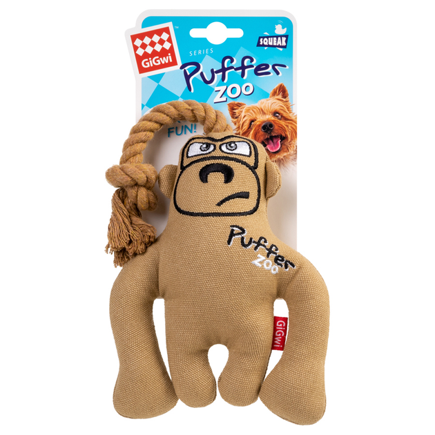 Іграшка для собак мавпа GiGwi Plush Friendz 31 см