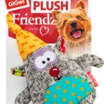 Іграшка для собак Медвідь GiGwi Plush Friendz 10 см-1