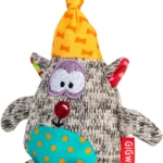 Іграшка для собак Медвідь GiGwi Plush Friendz 10 см-1