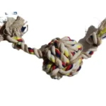 Іграшка для собак Мяч з каната з веревками 7,5см 32см-1