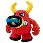 Іграшка-пищалка для собак CROCI Казкові воїни бик 18 см-1