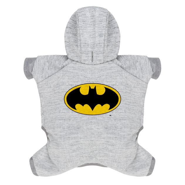 Комбінезон для собак WAUDOG Clothes малюнок Бетмен лого XS30, B 36-40 см, С 24-27 см