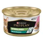 Консервований корм Purina Pro Plan Veterinary Diets Sterilised Шматочки в паштеті з тунцем та лососем для стерилізованих котів 85 г-1