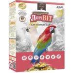 Корм для великих папуг Лорівіт повнораціонний 1 кг-1