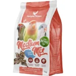 Корм Perlyna Stepu Medium Mix для середніх папуг 1 кг-1