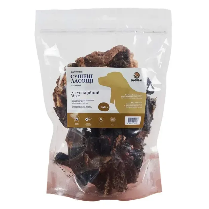 Ласощі для собак Natural Дегустаційний мікс 250 г