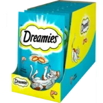 Ласощі для котів Dreamies з лососем 60 г-1
