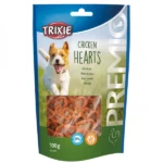 Ласощі Trixie PREMIO Chicken Hearts для собак курка і куряча печінка 100 г-1
