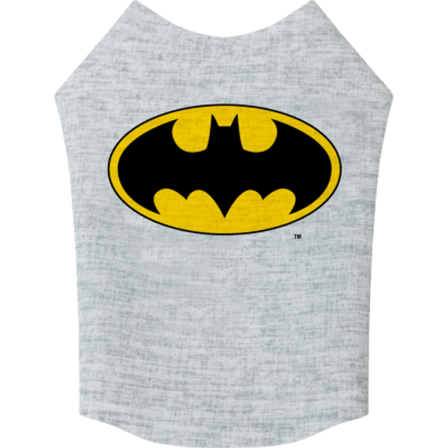Майка для собак WAUDOG Clothes малюнок Бетмен лого S35, B 48-54 см, С 28-33 см