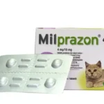 Мілпразон таблетки для котів 4мг 10мг 1 блістер 4 таблетки-1