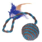 М’яч сизаль з паперовими хвостиками 4,5 см-1