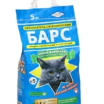 Наповнювач бентонітовий для туалету кішок Барс №5 з ароматом лаванди дрібний 5 кг-1
