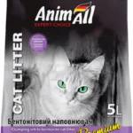 Наповнювач для котячого туалету AnimAll Бентонітовий грудкуючий з ароматом лаванди 4.2 кг (5 л)-1