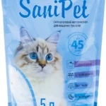 Наповнювач для котячого туалету Sani Pet силікагелевий 5 л-1
