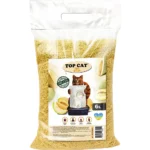 Наповнювач для котячого туалету соєвий Top Cat Tofu Диня 6 л-1
