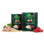 Nuevo Junior для цуценят з куркою, яловичиною і рисом 400 г-1