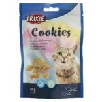 Печиво для кішок Trixie Cookies з лососем і котячої м’ятою 50 г-1