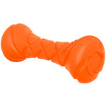 PitchDog Ігрова гантель для апортування помаранчева, довжина 19 см, діаметр 7 см-3
