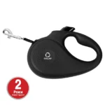 Повідець-рулетка чорний Collar для собак до 12 кг, довжина 3 м-1