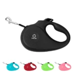 Повідець-рулетка чорний Collar для собак до 50 кг, довжина 5 м-1