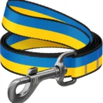 Повідець з нейлону, малюнок Colors of freedom, довжина 122 cм-1