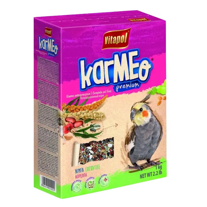 Преміум корм Vitapol Karmeo для німф 500г