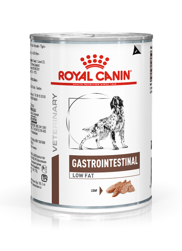 РОЯЛ КАНІН GASTROINTESTINAL LOW FAT DOG (паштет) 0,41 kg корм для собак