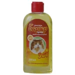 Шампунь для довгошерстих котів Бар’єр Супер 3 в 1 протипаразитарний 200 мл-1