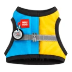 Шлея для собак м’яка WAUDOG Clothes з QR паспортом Color of Freedom, розмір XS2-1