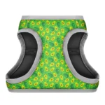 Шлея для собак м’яка WAUDOG Clothes з QR паспортом, малюнок Авокадо, розмір XS1-1