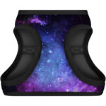 Шлея для собак м’яка WAUDOG Clothes з QR паспортом, малюнок NASA, розмір XS3-1