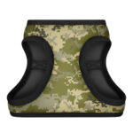 Шлея для собак WAUDOG Nylon з QR-паспортом, малюнок Мілітарі XS2-1