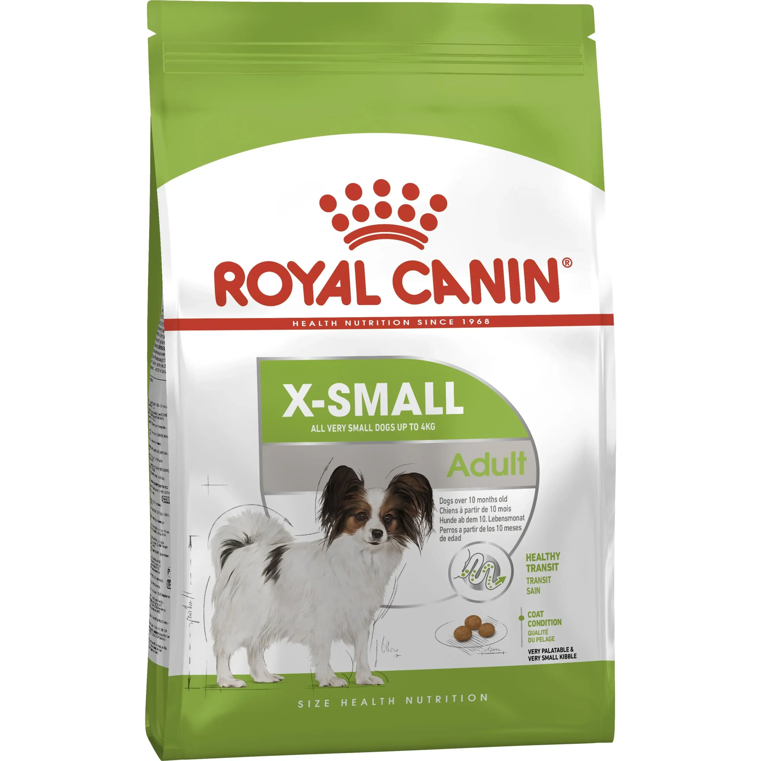 Сухий корм для дорослих собак мініатюрних розмірів Royal Canin X-Small Adult з м'ясом птиці і рисом 1.5 кг