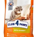 Сухий корм для кішок Club 4 Paws Premium Adult Rabbit із кроликом 14 кг-1