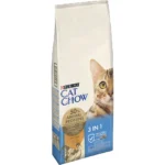 Сухий корм для котів Cat Chow Feline 3-in-1 з індичкою 15 кг-1