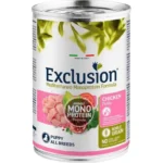 Вологий корм для цуценят усіх порід Exclusion Noble Grain Puppy Chicken All Breed з м`ясом курки 400г-1