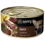 Вологий корм для дорослих собак всіх порід Savory Dog Gourmand з качкою 200 г-1