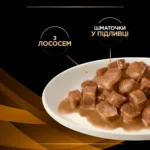 Вологий корм для кішок при захворюваннях нирок з лососем Pro Plan Veterinary Diets NF 85 г-1