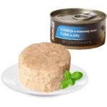 Вологий корм для котів AnimAll тунець в ніжному желе 85 г-1