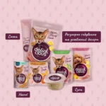 Вологий корм для котів Delickcious Шматочки з качкою, курячим філе і шпинатом в соусі 85 г-1