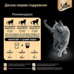 Вологий корм для котів Sheba з індичкою в желе 85 г-1
