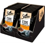 Вологий корм для котів Sheba, з індичкою в желе 85г-1