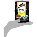 Вологий корм для котів Sheba, з куркою в желе 85г-1